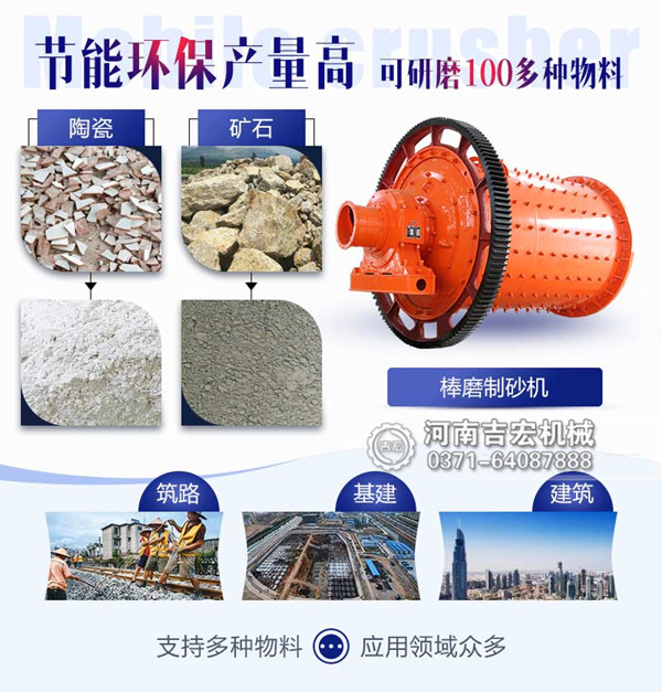 輝綠巖制砂新選擇——棒磨機(jī)在砂石生產(chǎn)線中的應(yīng)用！