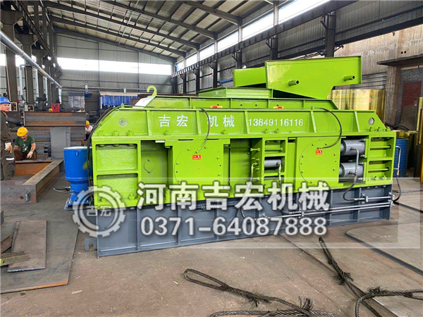 瓜米石液壓對(duì)輥破碎機(jī)型號(hào)/圖片/視頻！